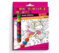 COLORIAGES NOMADES MONDE FEERIQUE 14,8 x 48,5 cm BOUCHUT