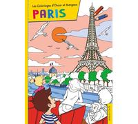Coloriages Oscar et Margaux à Paris - Collectif - Calligram - cartonné - Document jeunesse dès 3 ans