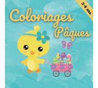 Coloriages Pâques 3-6 ans: 19 mots de vocabulaire illustrés pour expliquer l'histoire de Pâques aux enfants