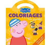 Coloriages Peppa Pig - Tous Déguisé ! Avec De Jolis Autocollants !