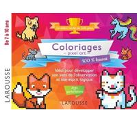 Coloriages Pixel Art 100% Kawaï