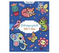 Coloriages pixels 100% fluo 60 coloriages - Eugénie Varone - Grund - broché - Document jeunesse