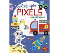 Coloriages Pixels - Les véhicules - Dès 8 ans