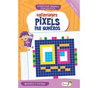 Coloriages pixels par numéros - Isabelle Massol - Grenouille - broché - Document jeunesse