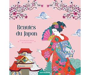 Coloriages pour me détendre - Beautés du Japon