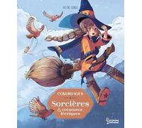 Coloriages - Sorcières et créatures féériques