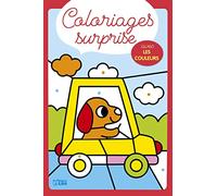 LITO DIFFUSION Bloc 32 coloriages progressifs pour apprendre les couleurs. A partir de 5 ans.