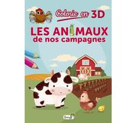 Colorie En 3d - Les Animaux De Nos Campagnes