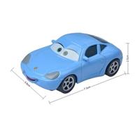 colorie Sally. Voitures Pixar Cars 3 Lightning McQueen Mater, modèle de voiture en alliage métallique moulé,