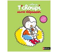 Thierry Courtin – T'choupi : Mes coloriages sans dépasser – Le chaton – Dès 2 ans