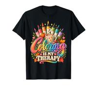 Colorier, C'est ma thérapie : Un Art apaisant T-Shirt Graphique avec Valeur