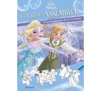 Colorier Et Assembler La Reine Des Neiges - Un Puzzle-Poster Géant Pour Décorer Ta Chambre