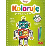 Colorier pour la première fois. Robot