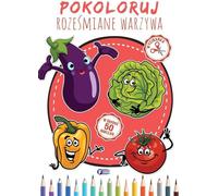 Coloriez. Les légumes qui rient - Livre à colorier