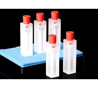 Colorimètre à cuvette ultramicro fermée en quartz de haute précision, volume de 350 µL à 1,75 mL, trajet optique de 10 mm((08)1.4ml)