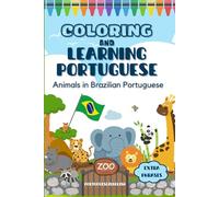Coloring and Learning Portuguese: Animals in Brazilian Portuguese
