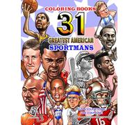 coloring book 31 great american sportsmanห