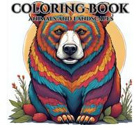 COLORING BOOK: ANIMALS AND LANDSCAPES: For Adults & Seniors - Forest & Wildlife Edition: 50 Forest, Exotic & Aquatic Animals and Landscapes - Zen ... the Beauty of Everything Beyond the Busy Life