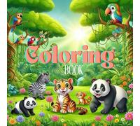 Coloring book based on animals for children's: For learning purpose