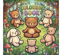 COLORING BOOK: Bold and simple design, clear and easy to understand, suitable for adults and children, large illustrations | featuring cute animals, ... patterns, etc., for a relaxing experience.