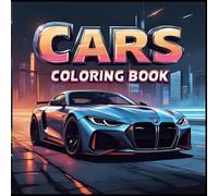 COLORING BOOK: Cars: Drive into creativity with detailed luxury car illustrations