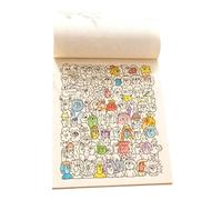 Coloring Book Creative Cartoon, Doodle Drawing Cute Tracing Art