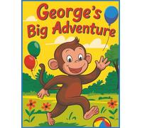 Coloring book Curiou's: Fun and Relaxing Coloring Pages for Kids of the Cartoon Georg'e Character