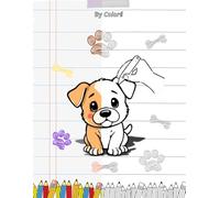 Coloring book de perritos: 50 perros Tiernos para colorear y disfrutar: Relajación, diversión y ternura en cada página. Para niños de 5 años a más.