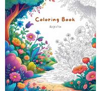 COLORING BOOK : ESCAPE IN INK: THE ART OF CALM AND CREATIVITY: Highly Detailed Black & White Line Art for Stress Relief, Artistic Growth, and Pure Enjoyment for Kids, Teens and Adults