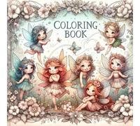 Coloring book: Fairies in their world