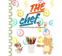 coloring book food -the chef- fun simple story teller