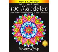 Coloring Book For Adults: 100 Mandalas: Stress Relieving Mandala Designs for Adults Relaxation