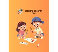 Coloring Book for kids: Cute and simple coloring pages for kids, 50 single -sided pages to prevent Bleed-through
