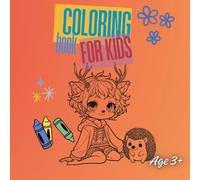 COLORING BOOK FOR KIDS: education/ creativity/joy/ fun/ boys and girls/school // kindergarten/ animals/ ages 3+