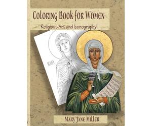 Coloring Book for Women: Religious Art and Iconography