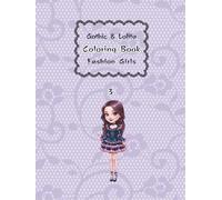Coloring Book Gothic & Lolita Fashion Girls 3