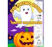 Coloring book HAPPY HALLOWEEN: Halloween coloring book | for children | for a boy | for a girl | 4-8 years old | coloring pictures | coloring pages | ... | witch | mummy | kitten | candy | cheerful