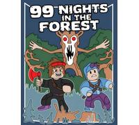 Coloring book: JUMBO Drawing Pages 8-12 Of Characters for Kids Ages 4-8 and Mystery 99 Nights in the Forest Iconic Scenes