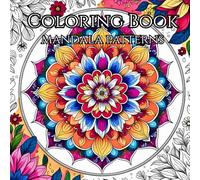 Coloring book: Mandala Patterns: A psychedelic coloring book with mind-bending Mandela patterns for stress relief and relaxation