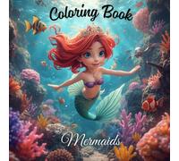 Coloring Book: Mermaid