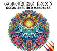 Coloring Book - Ocean-Inspired Mandalas