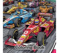 Coloring Book: Racing Legends