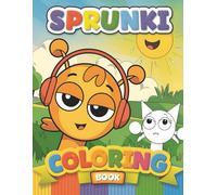 Coloring Book Sp.rnki: 58+ JUMBO Coloring Pages Of Magic Characters and with Iconic Scenes for Kids Teens Adults