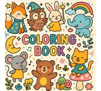 Coloring Book：The Magical Everyday of Animal Families: Fantastic Scenes to Spark Creativity and Joy for All Ages