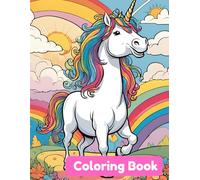 Coloring Book, Unicorns, Mermaids & Princesses Images to Color and Enjoy.: The Perfect way for Children to Relax and Unwind. 100 pages, Detailed Coloring Pages