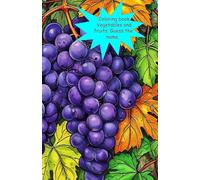 Coloring book "Vegetables and fruits. Guess the name."