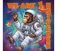 COLORING BOOK, WE ARE 1 UNIVERSE, MONKEYS: COLORING BOOK FOR ADULTS, MONKEYS IN SPACE