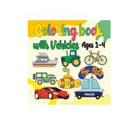 Coloring Book with Vehicles for Kids