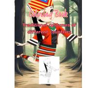Coloring Books for Adults Teens Relaxation Stress Relief-Fantastic Dress Around the World: All pictures are hand-drawn by artists the pictures are realistic and detailed