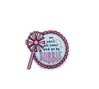 Coloring Broadway Broche musicale en acrylique « We Can't all Come and Go » | 1 broche individuelle en acrylique | Inspirée par Wicked - Découpe au laser - Haute définition (3,8 x 2,9 cm), Acrylique,